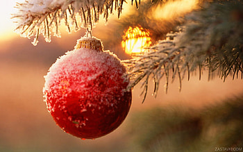 Xmas ball decoration, decoration, holiday, christmas, ball HD wallpaper