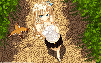 anime, boku wa tomodachi ga sukunai, blue eyes, blonde hair, girl, sena HD wallpaper