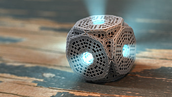 Capacitor, Sci Fi, 3D Model, futuristic design, geometric shapes HD wallpaper