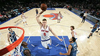 Dunk, Kristaps Porzingis HD wallpaper