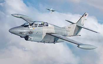 North American T-2 Buckeye, US Navy, combat aircraft, american military aircraft, United States Navy, T-2 Buckeye, USA, aircraft drawings HD wallpaper