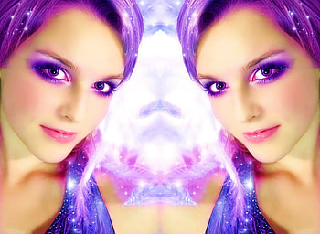 Pretty Face, face, model, woman, collage HD wallpaper
