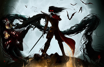 Anime, Men, Vampires HD wallpaper