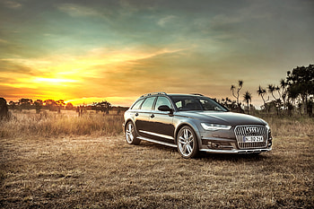 Audi, Cars, Side View, r, A6, Allroad HD wallpaper