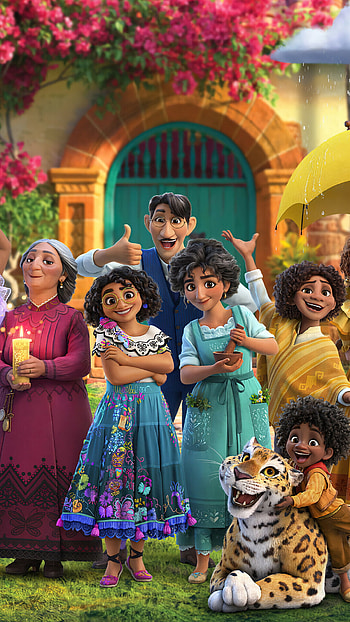 Encanto animation, Disney movie characters HD phone wallpaper