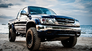 Toyota Hilux Toyota Car Ocean Background Cars HD wallpaper