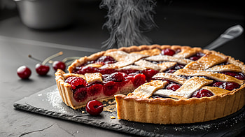 Cherry Pie Delight, Cherry Pie HD wallpaper
