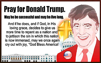 The Day Is Here.., political, America, Pence, Trump, dom, religion HD wallpaper