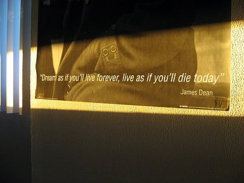 Forever Dream, quote, james dean, inspire, death HD wallpaper