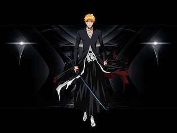 ichigo, bleach, bankai, anime HD wallpaper
