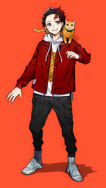 Tanjiro Kamado, Anime, Kimetsu no Yaiba HD phone wallpaper