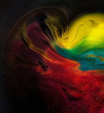 Colorful burst, colorful, art HD phone wallpaper