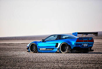 1992-Acura-Nsx, Wing, 1992, Black Rims, Blue HD wallpaper