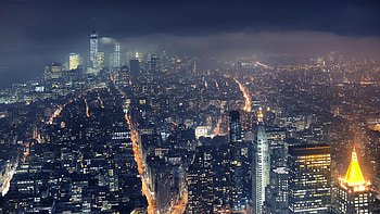 New York, Night, Travels, World City HD wallpaper