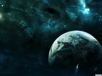 Landscape, Planets, Universe HD wallpaper