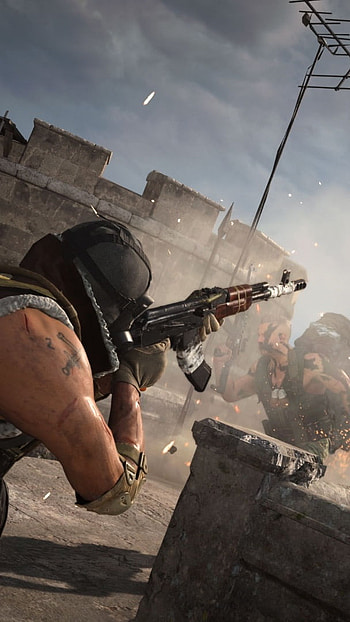 Warzone, Game Play, Gun Firing HD phone wallpaper