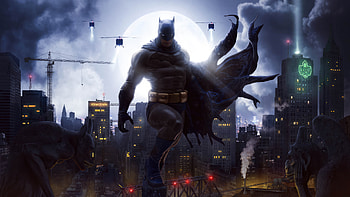 Batman Gotham , batman, superheroes, artwork, digital-art, artist HD wallpaper