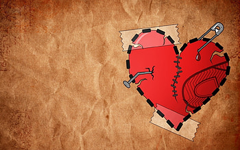 Background, Hearts HD wallpaper