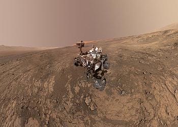Mount Sharp, Mars Curiosity Rover HD wallpaper