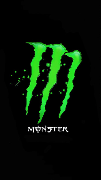 Monster, Green side, Monster symbol HD phone wallpaper