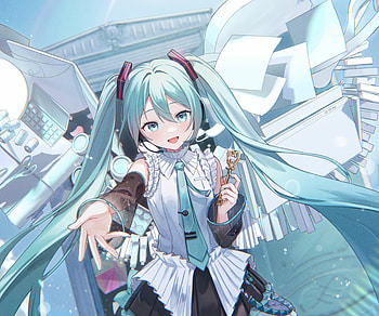 Hatsune Miku, Hatsune Miku, Anime, Vocaloid HD wallpaper