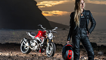 Ducati Monster 1200, Girls and Motorcycles HD wallpaper