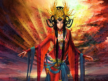 Amazing Lady, cg, 3d, fantasy, chinese artist, ancient times, girl HD wallpaper