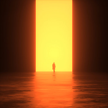 Art, Shine, Light, Bright, Silhouette, Glow, Portal HD phone wallpaper