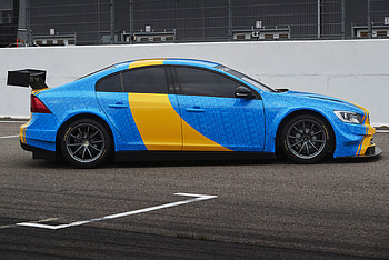 S60 Right Side, Polestar Racing HD wallpaper