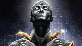 Moon Knight With Crescent Darts, moon-knight, superheroes, tv-shows, deviantart HD wallpaper