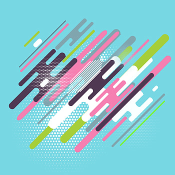 Digital art, dots, stripes HD phone wallpaper