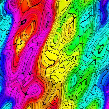 Patterns, Bright, Multicolored, Motley, Texture, Lines, Textures, Wavy HD phone wallpaper