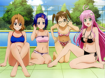 bikinis, sexy, anime, other, hot, women, girls, people HD wallpaper