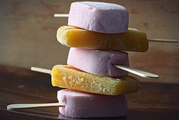 Food, Strawberry, Ice Cream, Mango, Popsicle HD wallpaper
