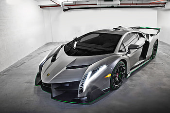 Garage, Lamborghini Veneno HD wallpaper