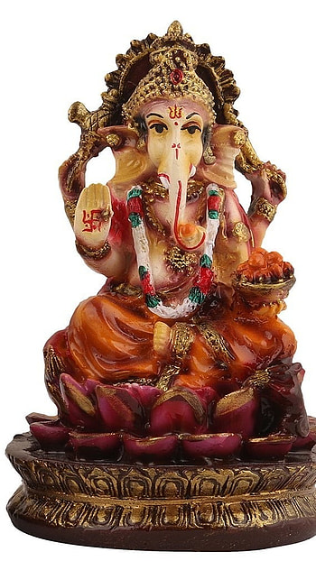 Laxmi Ganesh, Small Statue, Lord Ganesh, laxmi devi HD phone wallpaper