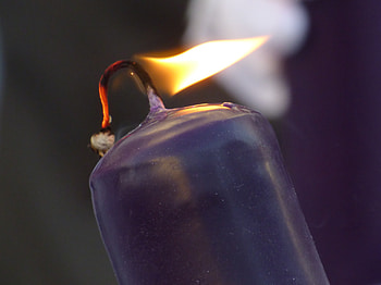 Fire, Miscellanea, Miscellaneous, Candle, Wick, Wax HD wallpaper