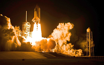 Space Shuttle Launch 10 HD wallpaper