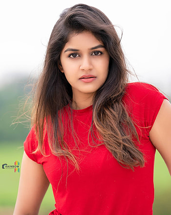 Sanjana Anand, eye, lip, Kannada actress HD phone wallpaper