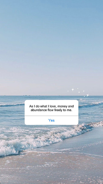 Money Affirmation, sky, horizon, ocean, abundance HD phone wallpaper