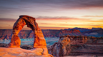 Delicate Arch, Arches National Park, Utah, nature, arches national park HD wallpaper