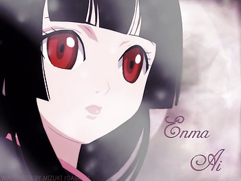Enma Ai, ai enma, kikuri, hell girl, wanyudo HD wallpaper