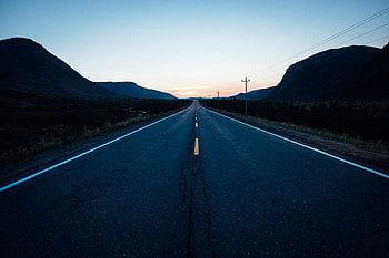 Nature, Road, Markup, Traffic, Movement HD wallpaper
