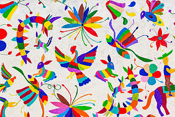 Colorful art, birds, animals HD wallpaper