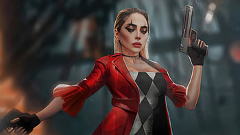 Lady Gaga As Harley Quinn In Joker 2, joker-2, joker-folie-a-deux, joker, 2024-movies, movies, lady-gaga, harley-quinn, concept-art HD wallpaper