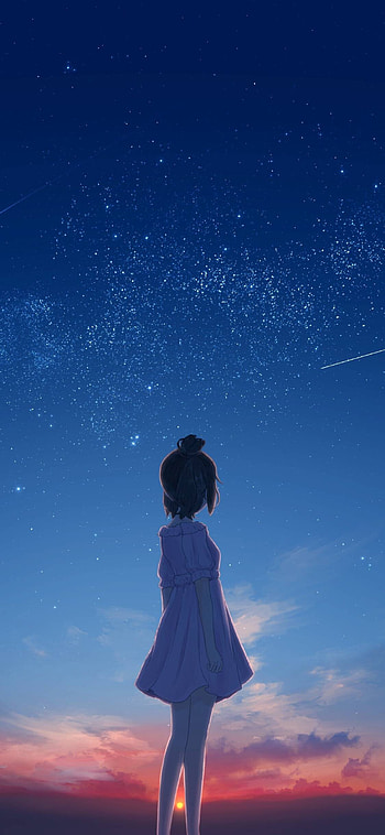 Anime girls, Fantasy worlds, Magical settings, Whimsical charm HD phone wallpaper