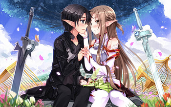 Anime, Girls, Men, Sword Art Online HD wallpaper