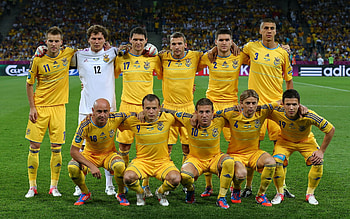 Ukraine, Football Team HD wallpaper