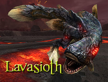 Monster Hunter, fish, monster, hunter, lava HD wallpaper