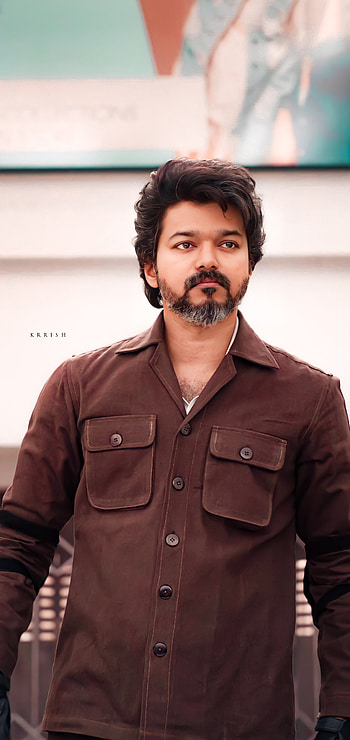 Thalapathy Vijay, chin, beast, veera HD phone wallpaper